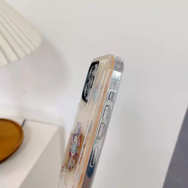 MurakamiSunflower風面白い高校生傷防止iphone17promaxケースブランドスマホケース