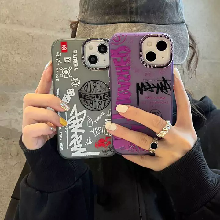 iphone12 ケース ステューシー ハイブランド おしゃれ 芸能人 多機能