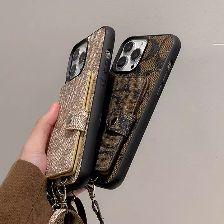 iphone17 pro max 保護ケース コーチ ハイブランド おしゃれ 芸能人 多機能