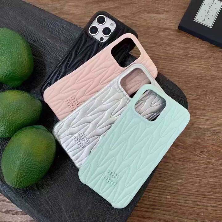 ミュウミュウ風アウトドア高校生衝撃吸収iphone18proケースブランドmiumiuスマホケース