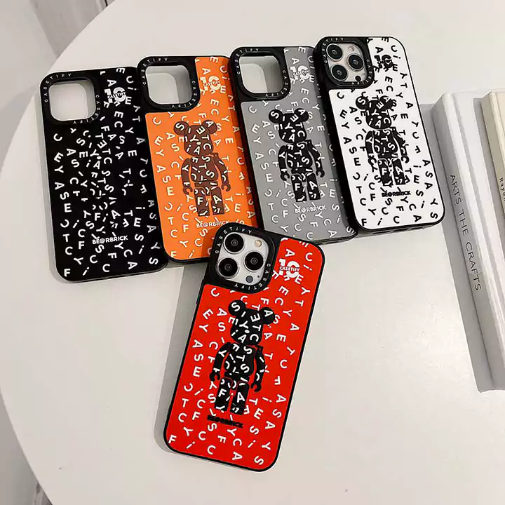 ベアブリック風ストリート芸能人覗き見防止iphone18ケースブランドbearbrickスマホケース