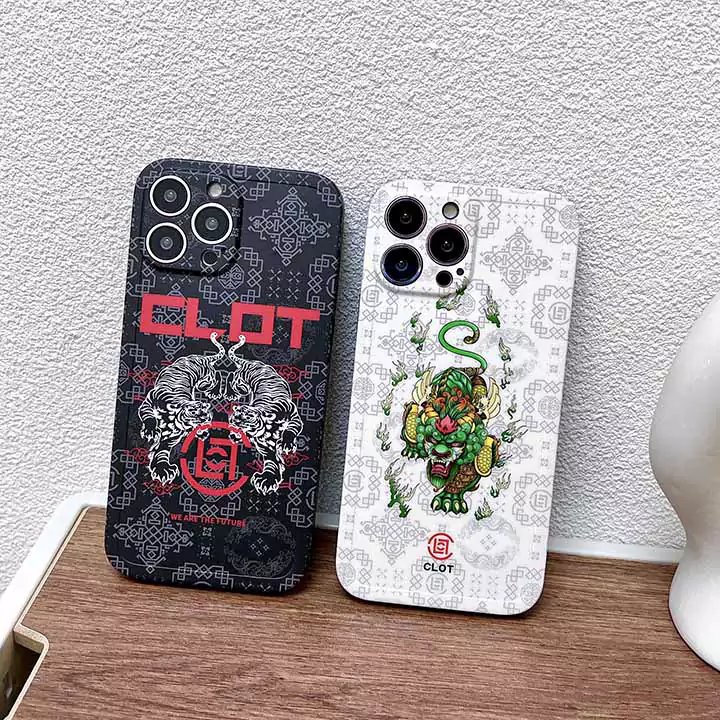 かわいいレディースキラキラクロット風iphone18proケースブランドclotスマホケース