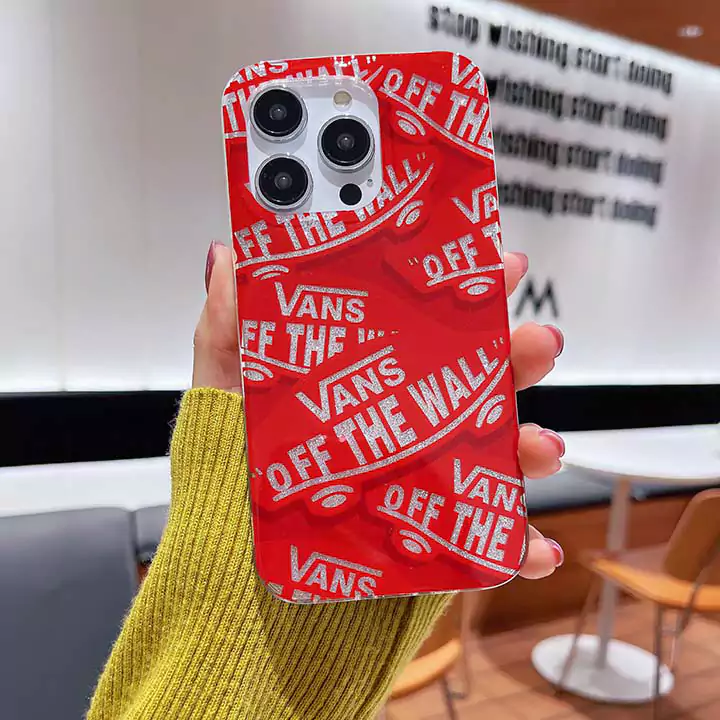 面白いカップル耐衝撃ヴァンズ風iphone16ケースブランドVANSスマホケース