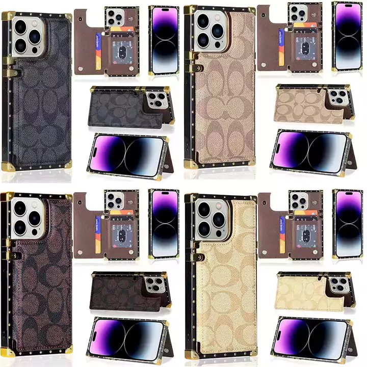 iphone16 ケース コーチ ハイブランド スマホケース 安い 大人 滑り止め