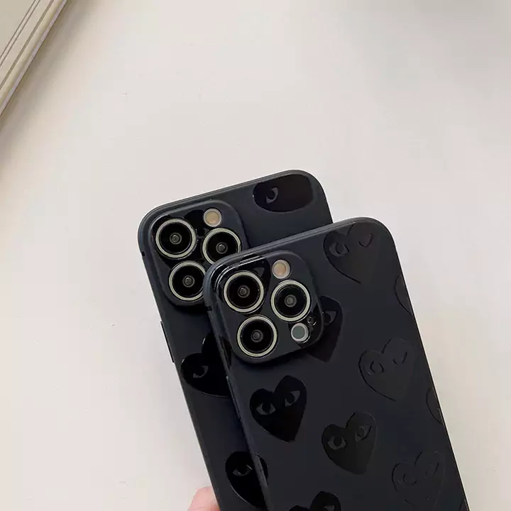 コムデギャルソン風面白い高校生傷防止iphone17promaxケースブランドCDGスマホケース