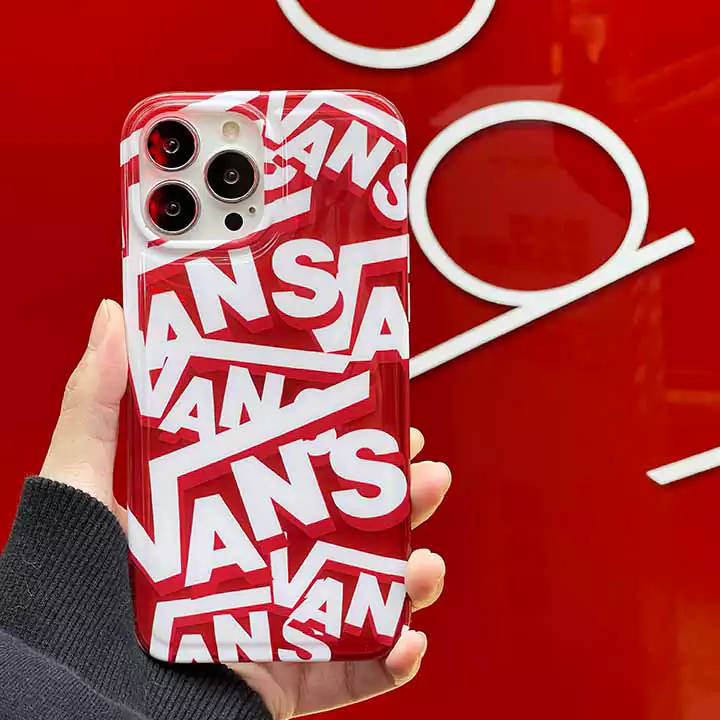ヴァンズ風かっこいいメンズ薄型iphone17ケースブランドVANSスマホケース