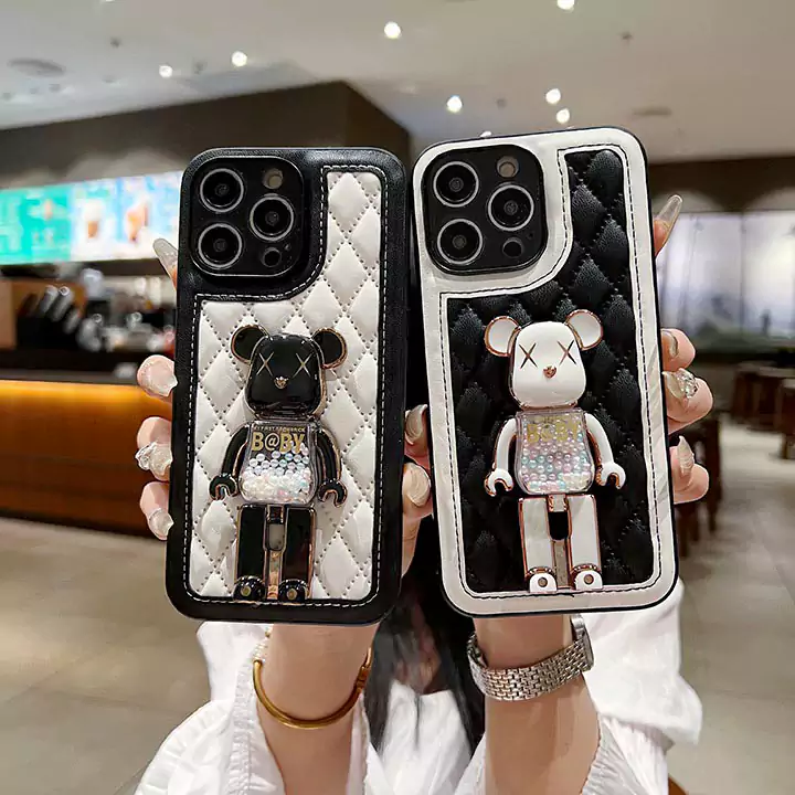 ベアブリック風アウトドア芸能人耐衝撃iphone18ケースブランドbearbrickスマホケース