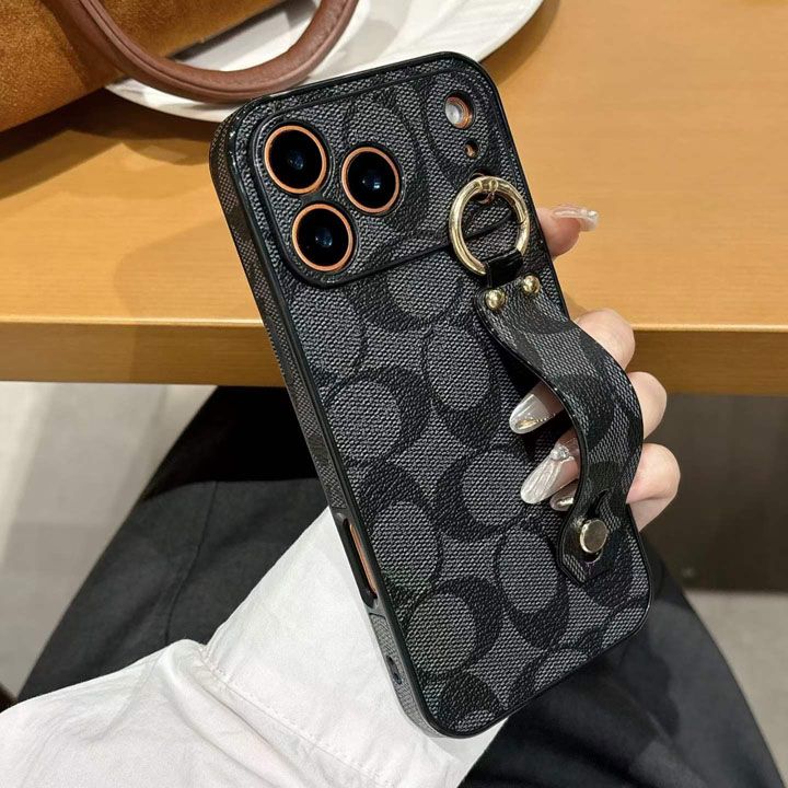 かわいいレディースキラキラコーチ風iphone17proケースブランドCOACHスマホケース