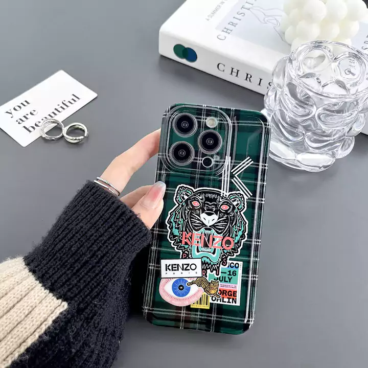ケンゾー風かっこいいメンズ薄型iphone17ケースブランドKenzoスマホケース