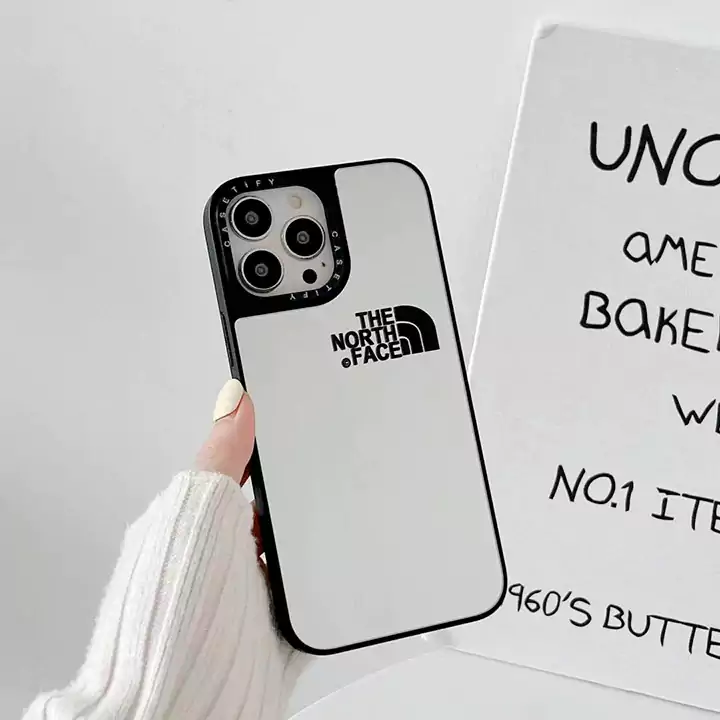 ザ・ノース・フェイス iphone18 pro 保護 ケース ハイブランド 流行り カップル 黄ばみ防止