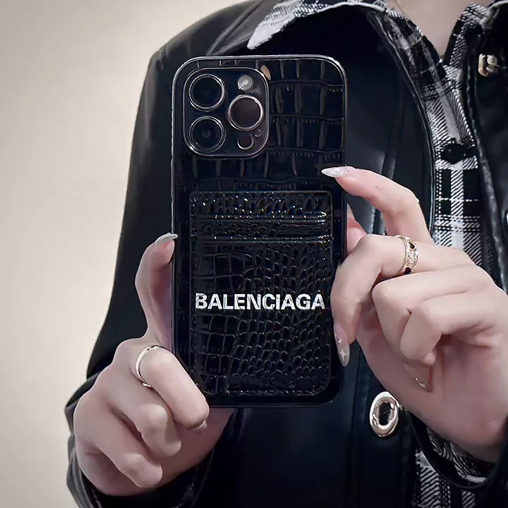バレンシアガ風かっこいいメンズ薄型iphone17ケースブランドBalenciagaスマホケース