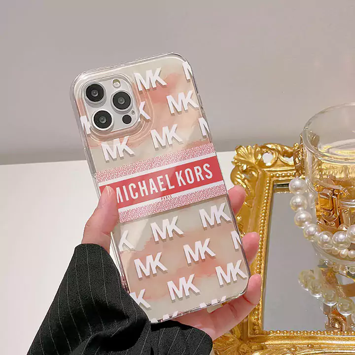ストリートカップル軽量マイケルコース風iphone16ケースブランドMKスマホケース