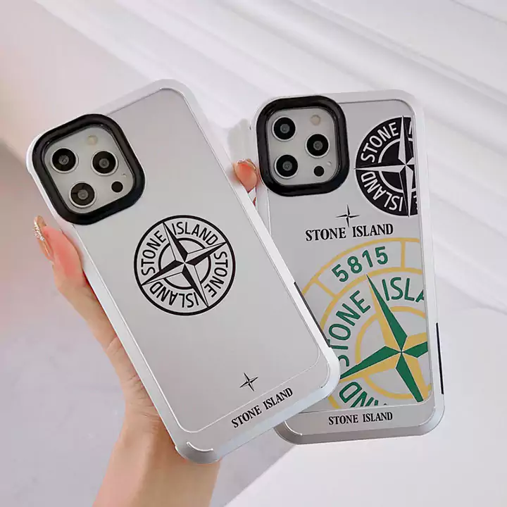 かわいいレディースキラキラストーンアイランド風iphone17ケースブランドstoneislandスマホケース