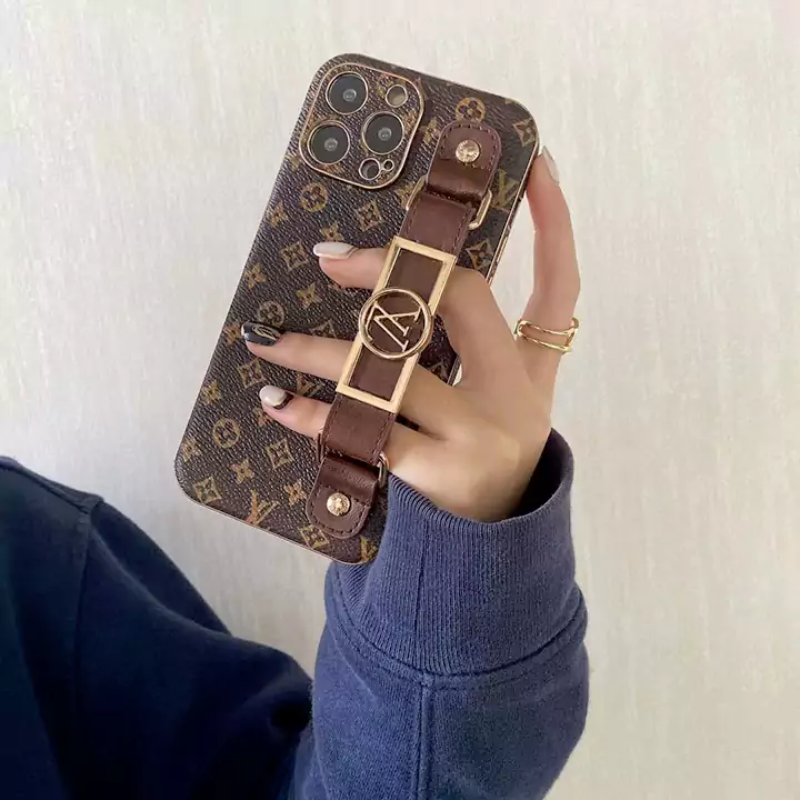 iphone16 ケース ルイ ヴィトン風 ストラップ 付き シンプル 大人