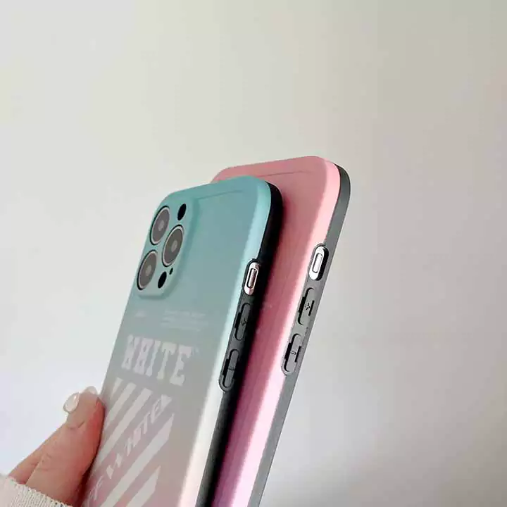 iphone11 携帯ケース オフホワイト ストリート 芸能人 頑丈