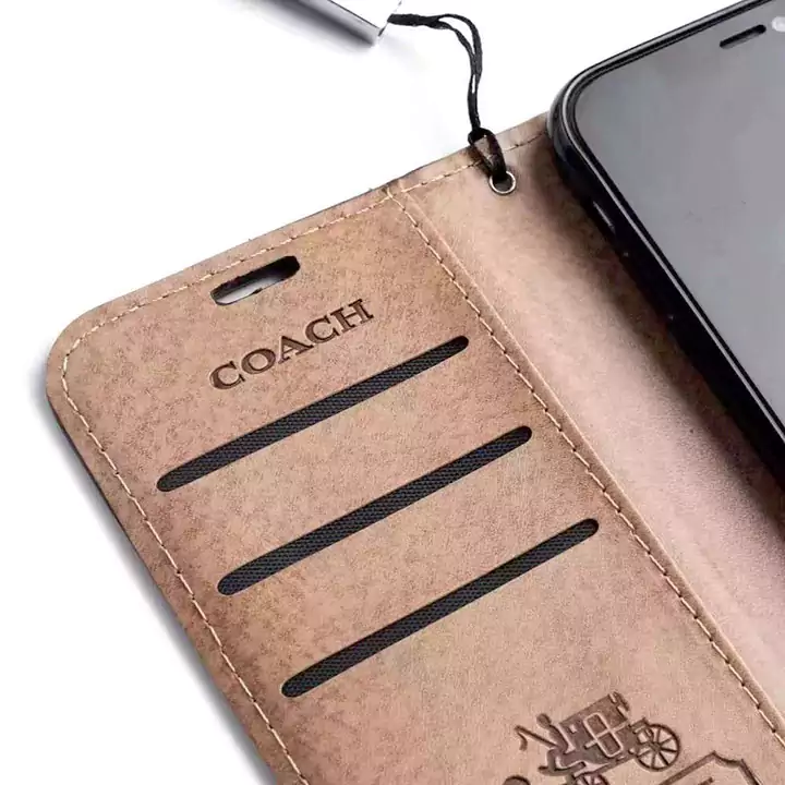 iphone18 pro ケース コーチ ブランド スマホケース 流行り カップル 黄ばみ防止