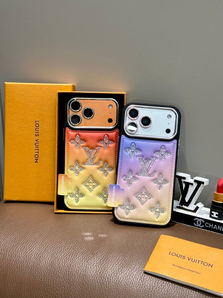 ルイヴィトン風かっこいいメンズ薄型iphone18proケースブランドLVスマホケース