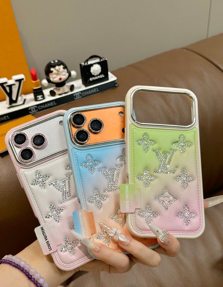 ルイヴィトン風かっこいいメンズ薄型iphone17ケースブランドLVスマホケース