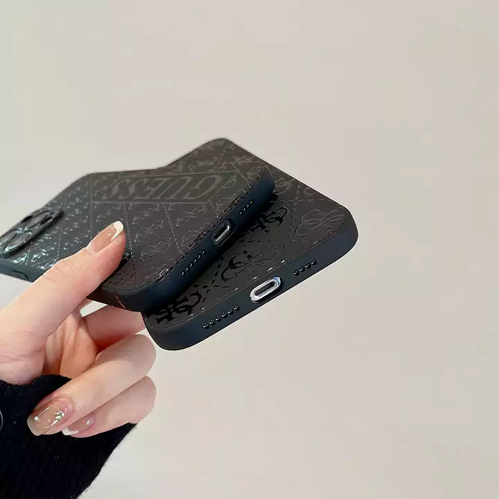 ゲス風おしゃれ芸能人衝撃吸収iphone15ケースブランドGUESSスマホケース