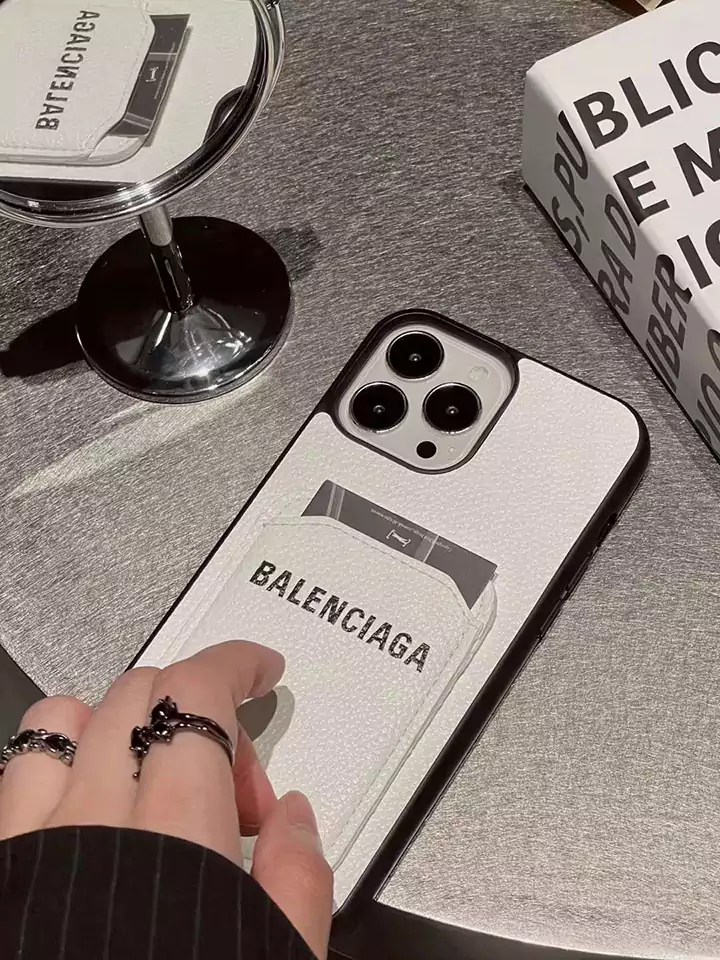 バレンシアガ風安いレディース新発売iphone16promaxケースブランドBalenciagaスマホケース