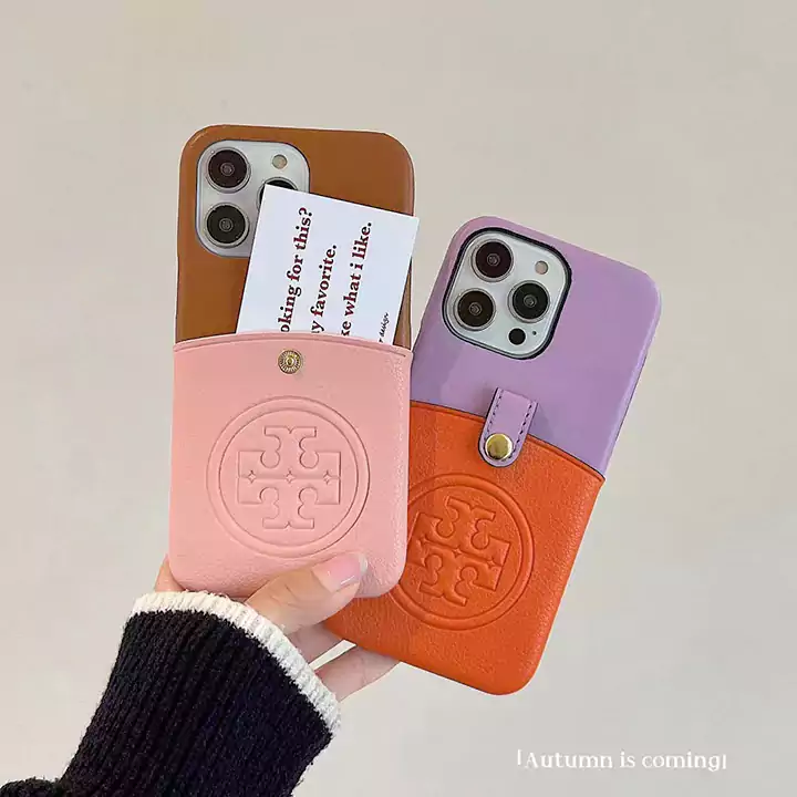 シンプル大人防塵ToryBurch風iphone17proケースブランドスマホケース