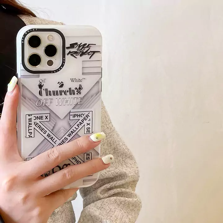 iphone16 pro ケース オフホワイト ブランド スマホケース かわいい メンズ 高品質
