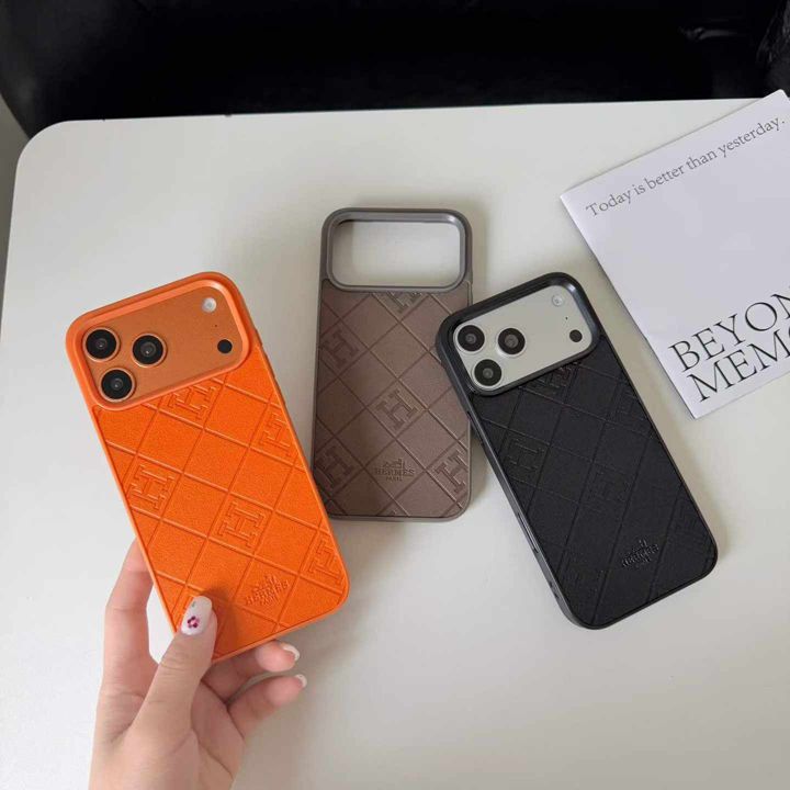 かわいいレディースキラキラエルメス風iphone18proケースブランドhermesスマホケース