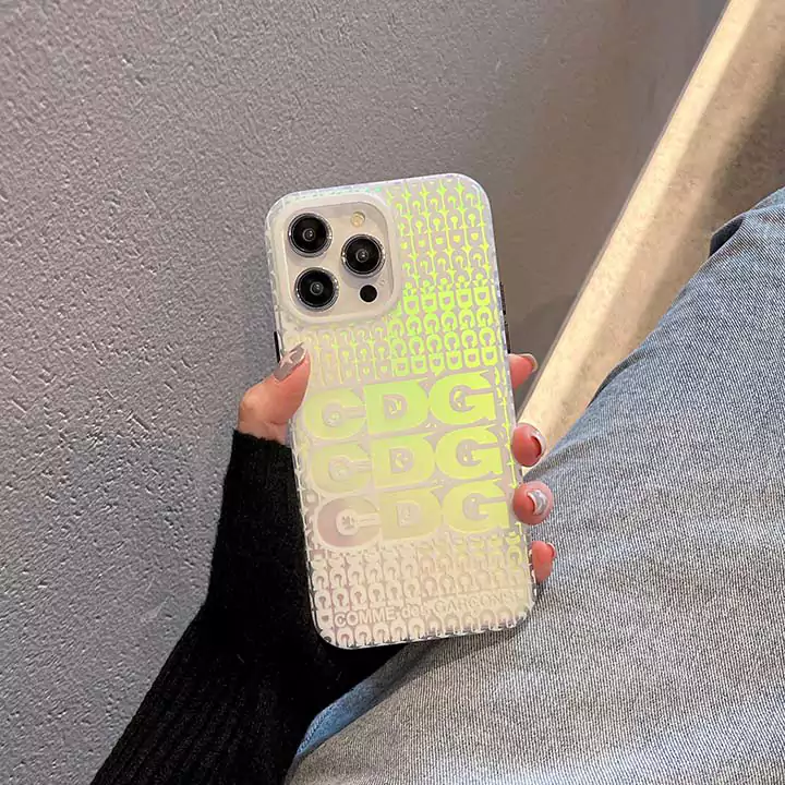 コムデギャルソン風面白い高校生傷防止iphone17promaxケースブランドCDGスマホケース