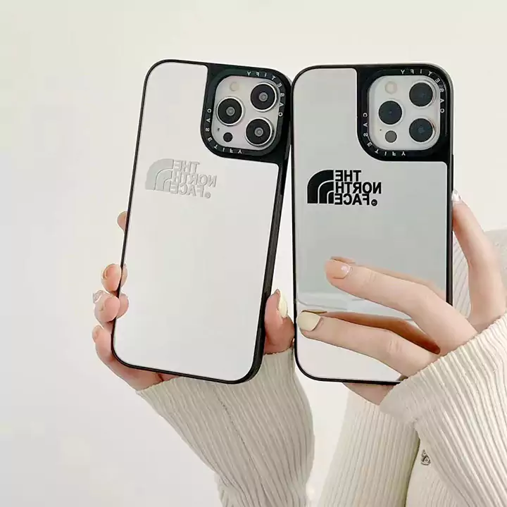 ザ・ノース・フェイス iphone16 plus 保護 ケース ハイブランド かわいい 女子 アンチグレア