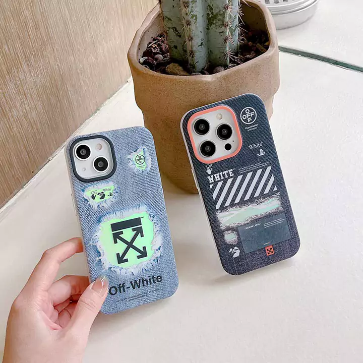 iphone15 pro 携帯ケース オフホワイト ハイブランド スマホケース かわいい メンズ 薄型