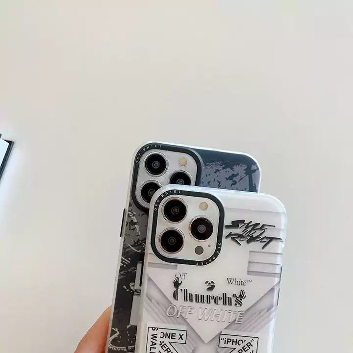 iphone18 pro ケース オフホワイト ブランド スマホケース おしゃれ 高校生 傷防止