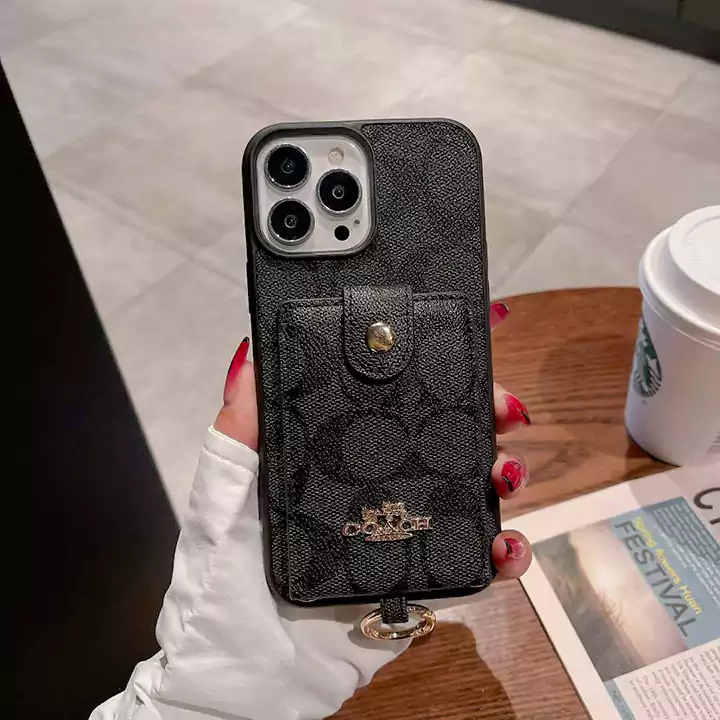 iphone18 pro 保護ケース コーチ ハイブランド かわいい メンズ 薄型