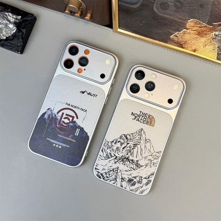 ノースフェイス風アウトドア芸能人耐衝撃iphone18ケースブランドthenorthfaceスマホケース
