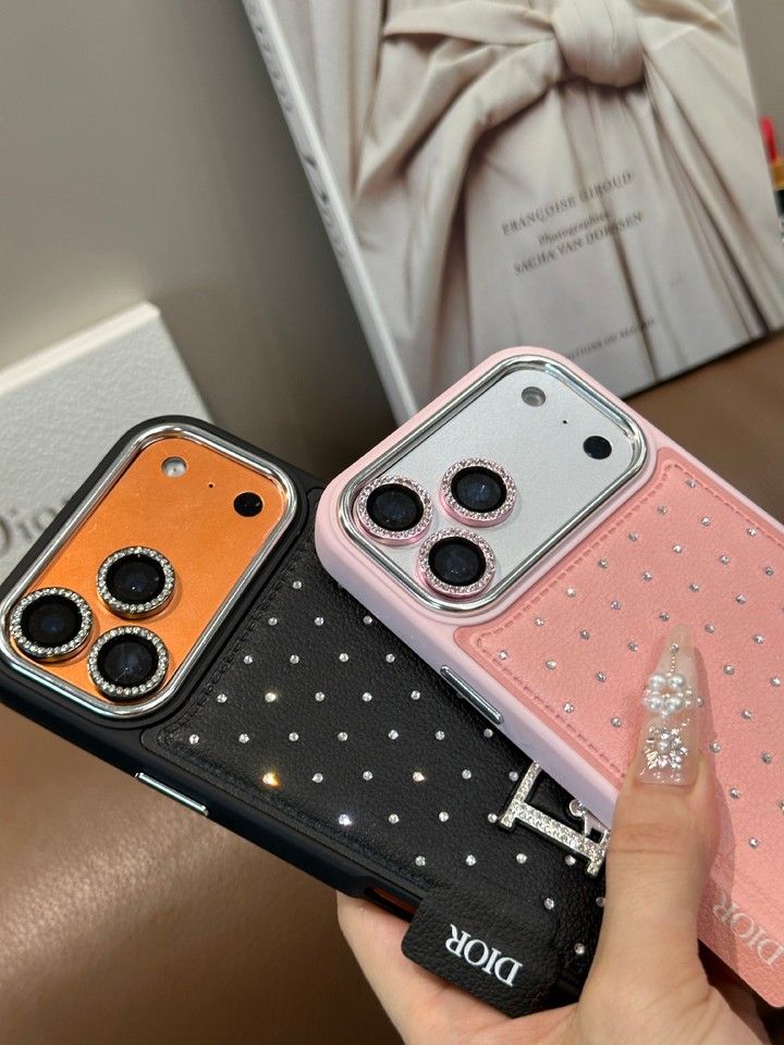 人気メンズ高級感ディオール風iphone16proケースブランドDIORスマホケース