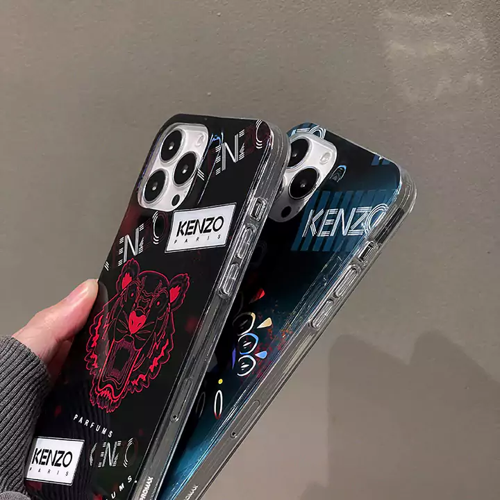 ケンゾー風おしゃれ芸能人衝撃吸収iphone15ケースブランドKenzoスマホケース
