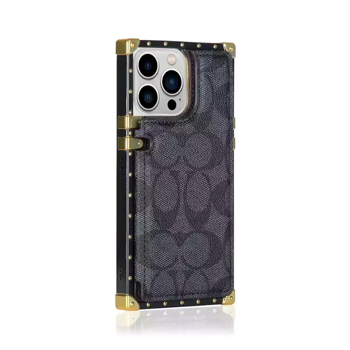 iphone16 plus ケース コーチ ハイブランド スマホケース かわいい 女子 アンチグレア