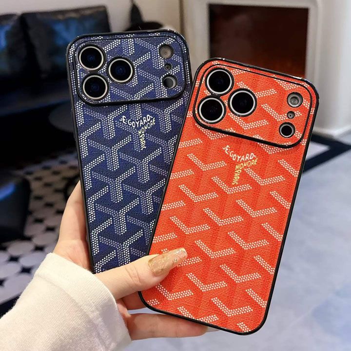 人気メンズ最強ゴヤール風iphone16promaxケースブランドgoyardスマホケース