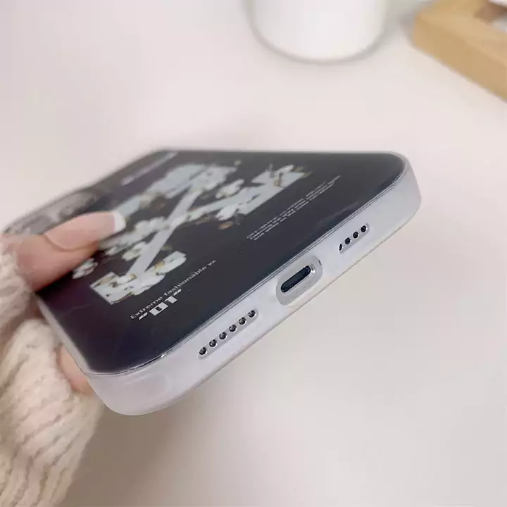iphone16 pro 携帯ケース オフホワイト ブランド かわいい メンズ 高品質