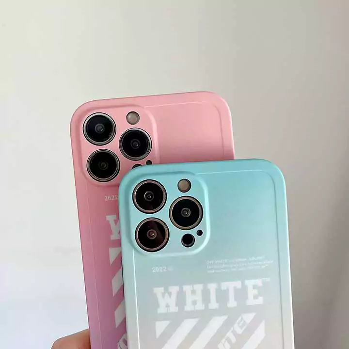 iphone12 携帯ケース オフホワイト 人気 カップル 画面保護