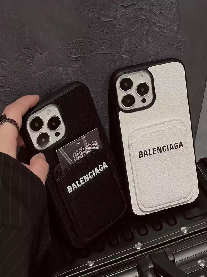 バレンシアガ風面白い高校生傷防止iphone17promaxケースブランドBalenciagaスマホケース