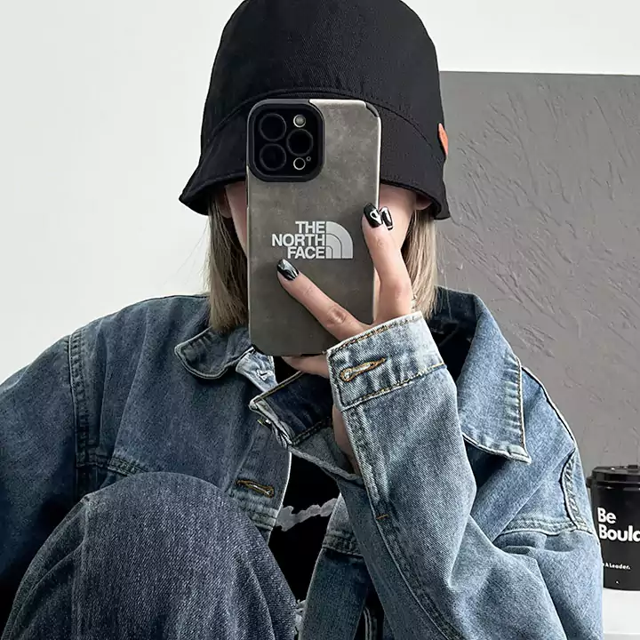 ザ・ノース・フェイス iphone15 pro 保護ケース スマホケース かわいい メンズ 薄型