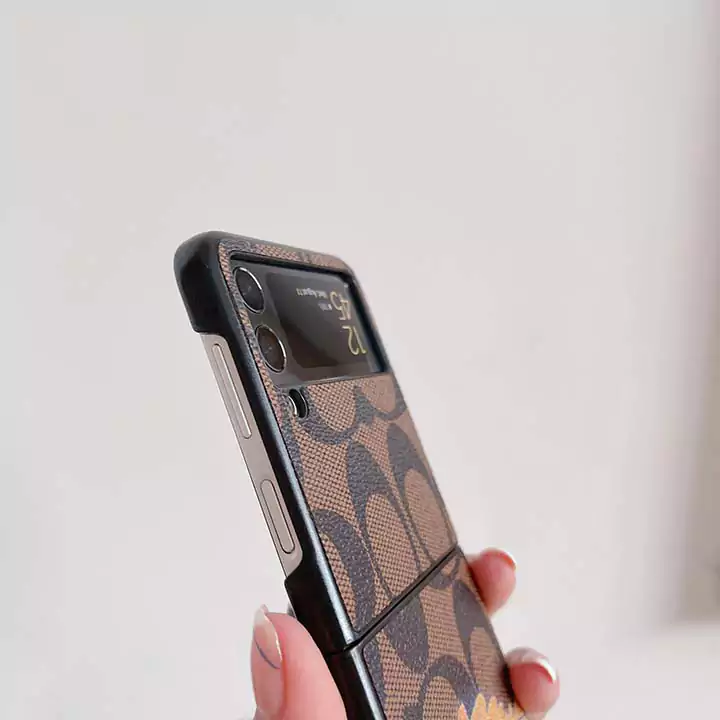 コーチ galaxy ハイブランド 保護ケース シンプル 大人 防塵