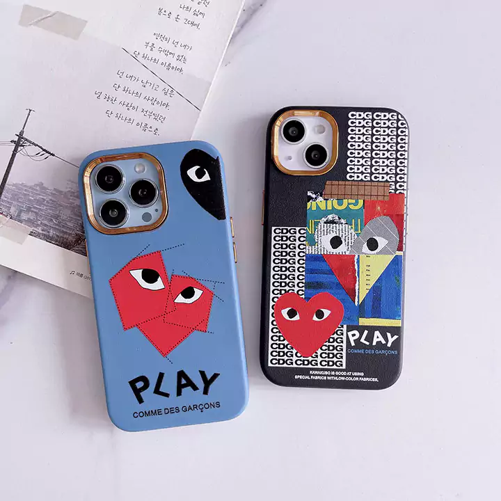 コムデギャルソン風ストリート芸能人覗き見防止iphone18ケースブランドCDGスマホケース