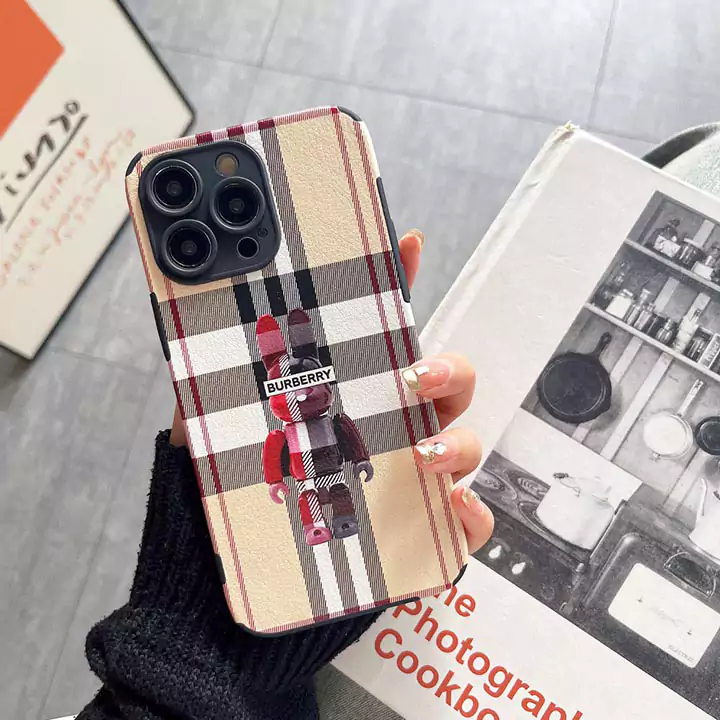 iphone16 ケース バーバリー ハイブランド 携帯ケース かわいい カップル 画面保護
