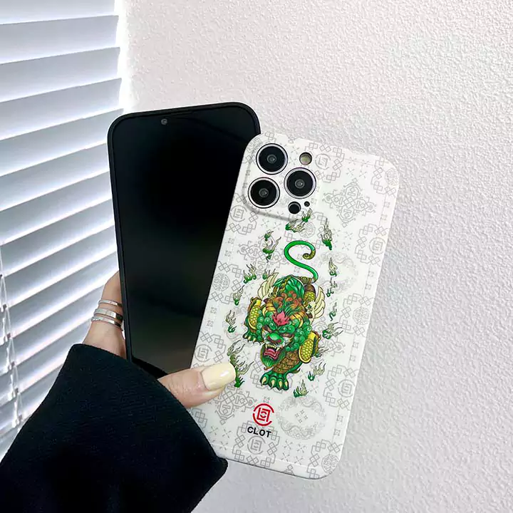面白いカップル耐衝撃クロット風iphone16ケースブランドclotスマホケース