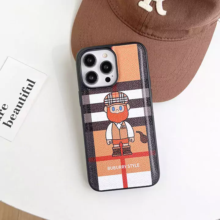 iphone17 proケース バーバリー ブランド スマホケース かわいい メンズ 薄型