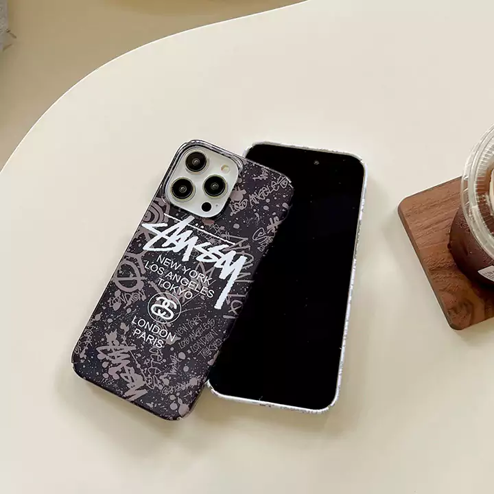 iphone13 ケース ステューシー ハイブランド スマホケース おすすめ 高校生 傷防止