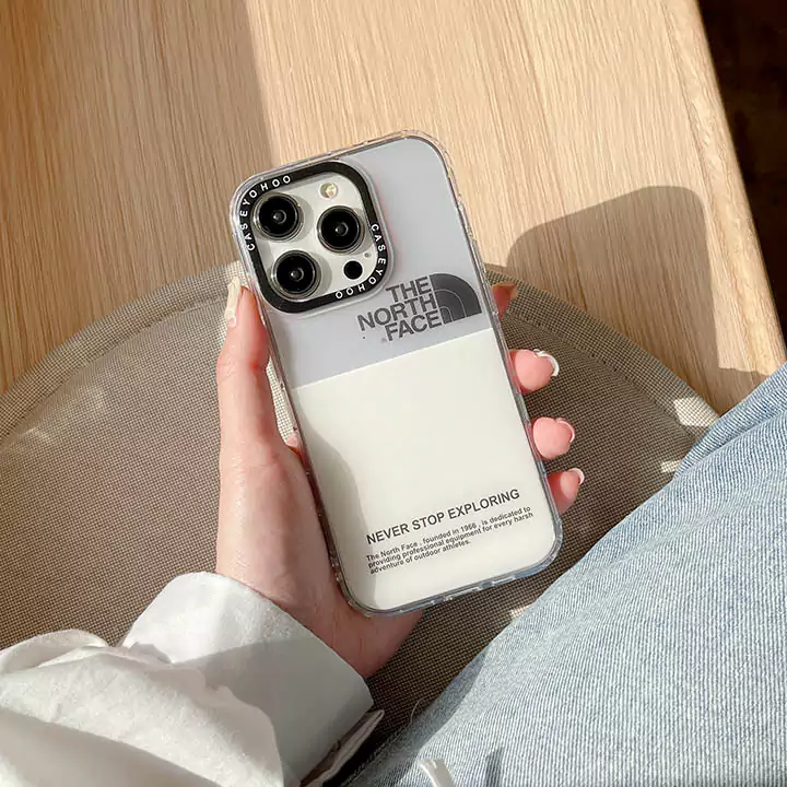 ザ・ノース・フェイス iphone18e ケース ブランド 面白い 高校生 覗き見防止