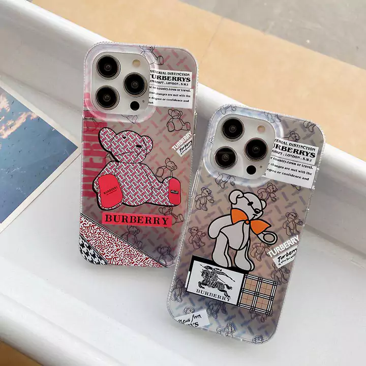 iphone18 ケース バーバリー ハイブランド 携帯ケース かわいい 大人 防塵