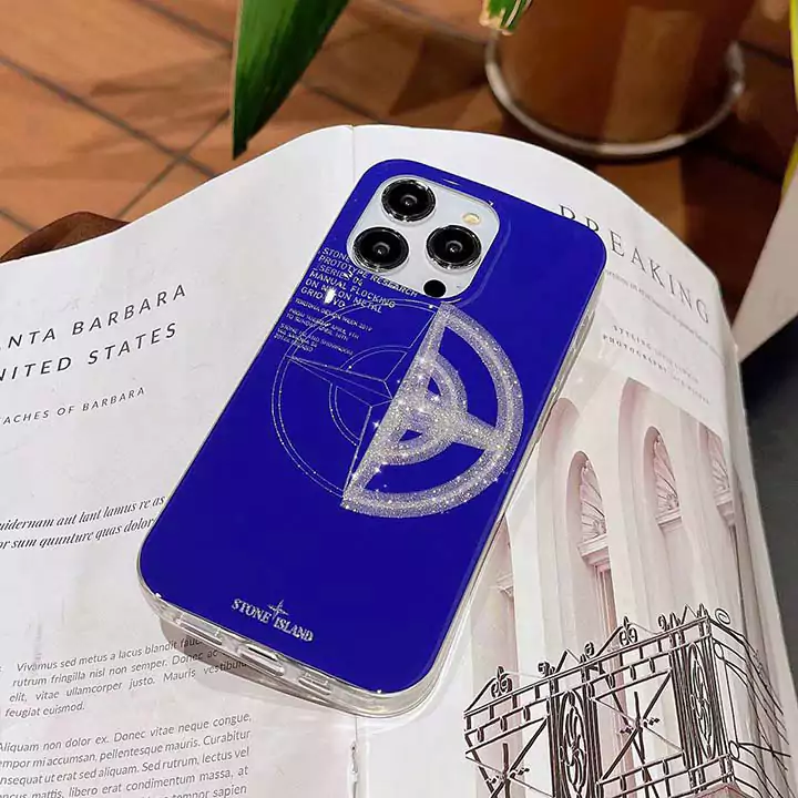 人気メンズ高級感ストーンアイランド風iphone16proケースブランドstoneislandスマホケース